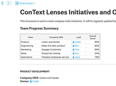 Goal Planning Document