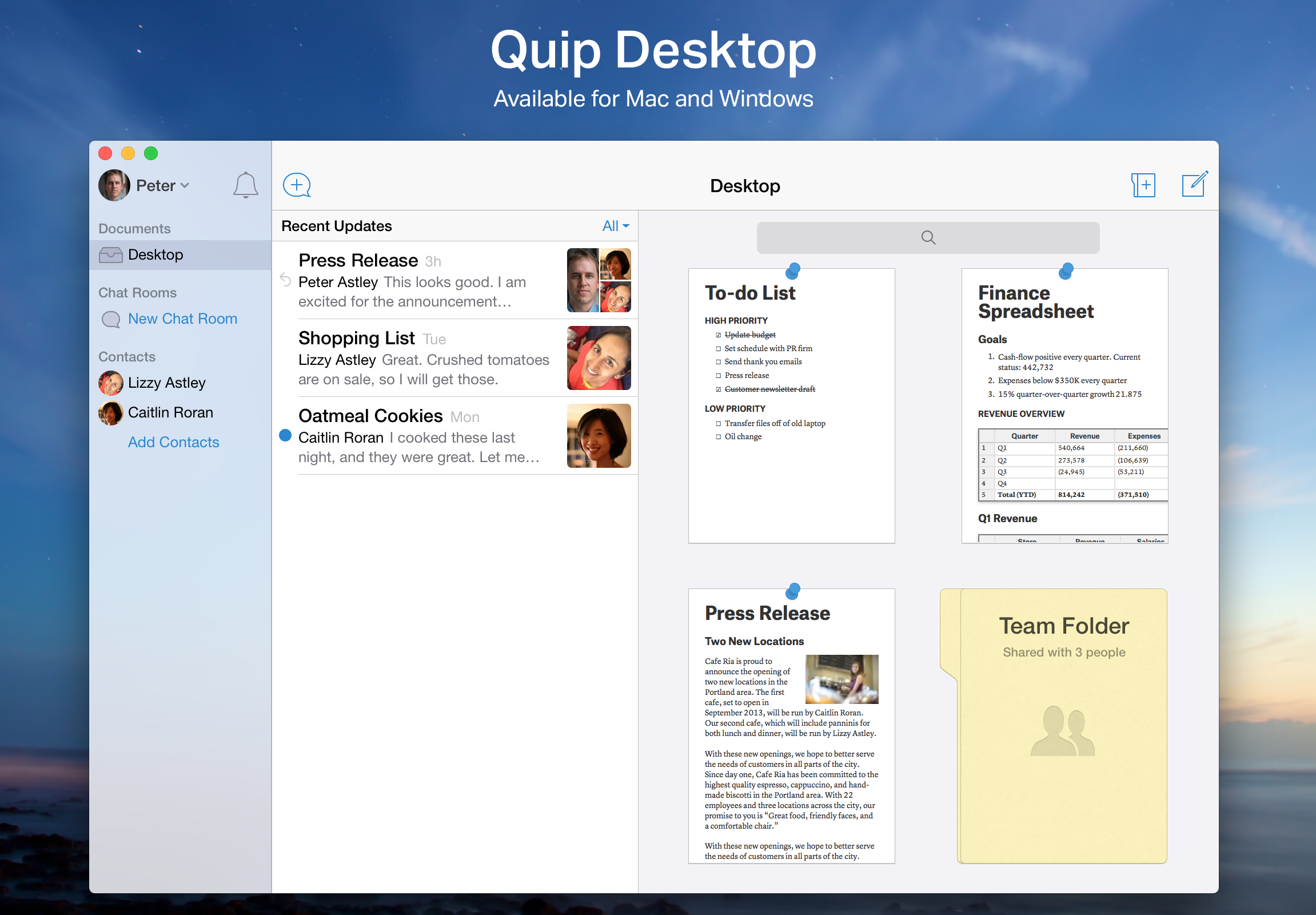 Desktop doc. Quip. Quip чат. Quip приложение. Сервис quip.