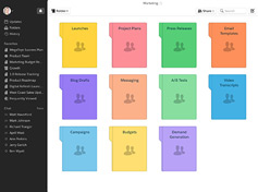 Marketing Organized Folder