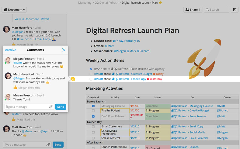 Image - Living Document Feature